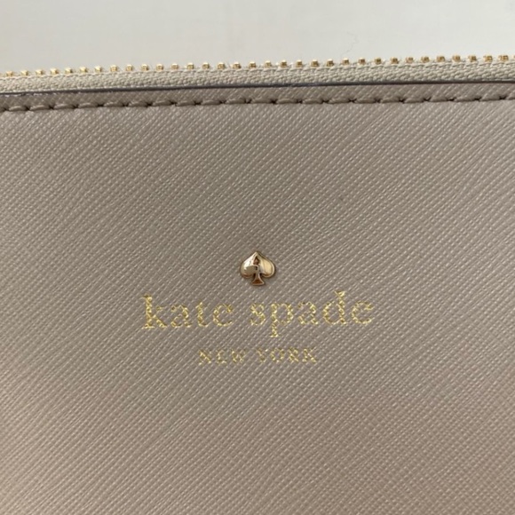 Kate Spade domed satchel in soft taupe! - Picture 2 of 4